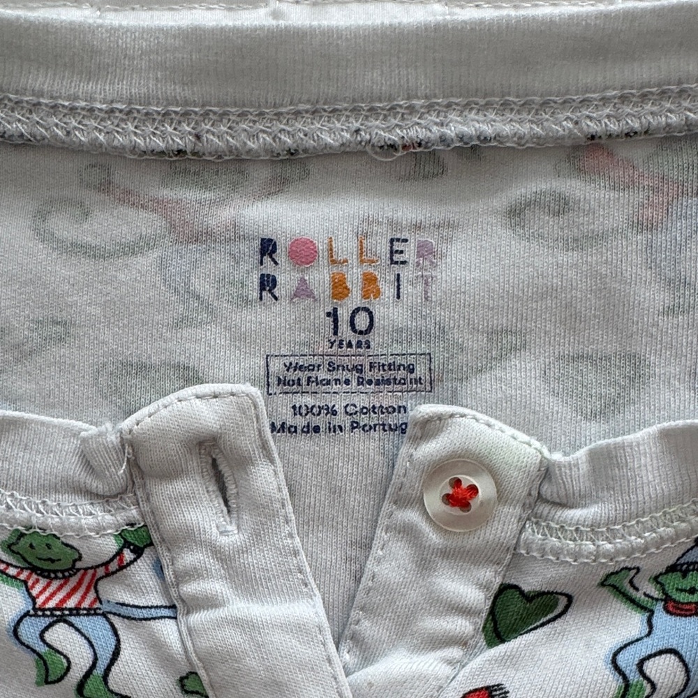 Roberta Roller Rabbit Multicolor Heart Pajama Set - Picture 2 of 5